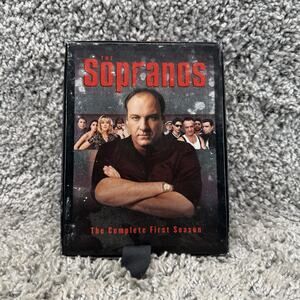 The Sopranos Complete First Season DVD 4 Disc Box Set HBO James Gandolfini